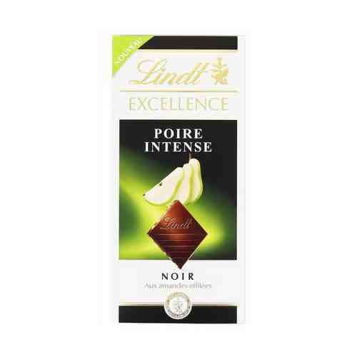 Плитка Lindt Excellence темный шоколад с грушей 100 г
