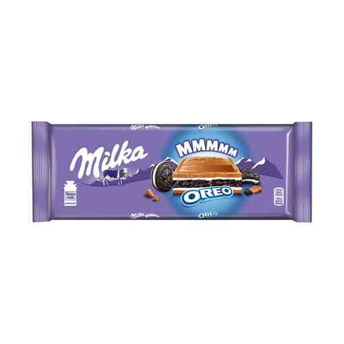 Плитка Milka молочная с печеньем Oreo 300 г