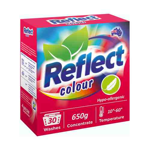 Порошок Reflect Color для стирки цветного белья концентрированный 650 г