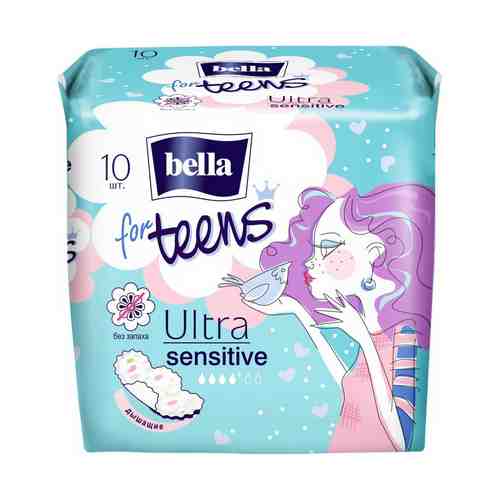 Прокладки Bella for Teens Ultra Sensitive 10 шт