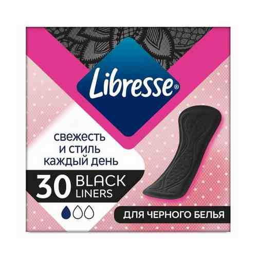 Прокладки ежедневные Libresse Daily Fresh Normal черные 30 шт