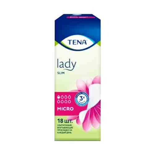 Прокладки женские Tena Lady Slim Micro 18 шт