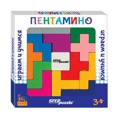 Развивающая игра логическая Step Puzzle Пентамино 3+