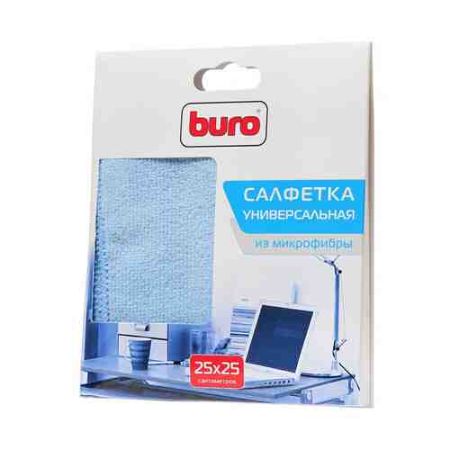 Салфетка Buro BU-MF для ухода за электроникой 25 х 25 см