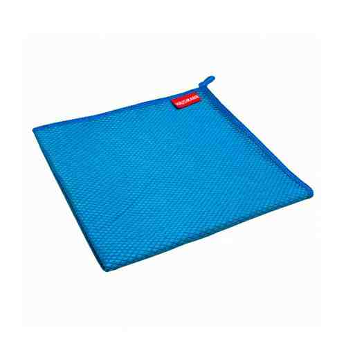 Салфетка для уборки Hausmann Diamond cloth HM-MF-01 синяя 35 x 35 см