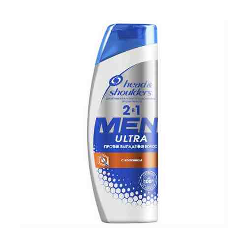 Шампунь Head Shoulders Men Ultra 2 в 1 против выпадения волос для мужчин 400 мл