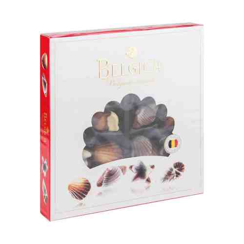 Шоколадные конфеты Belgica Seashells с пралине 250 г