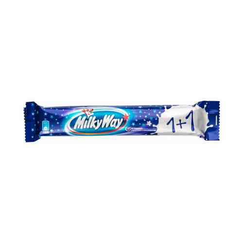 Шоколадный батончик Milky Way 1 + 1 52 г