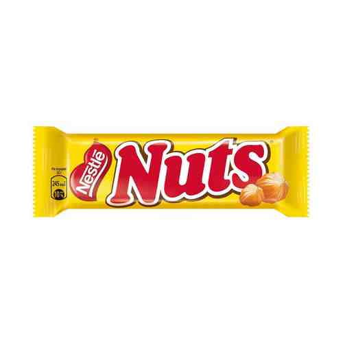 Шоколадный батончик Nuts 50 г