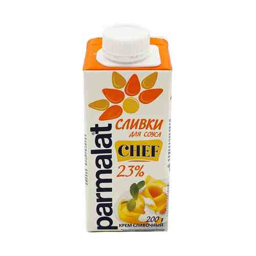 Сливки для соуса Parmalat Chef ультрапастеризованные 23% 200 мл