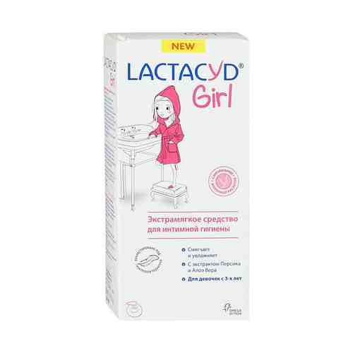 Средство для интимной гигиены девочек Lactacyd Girl 200 мл