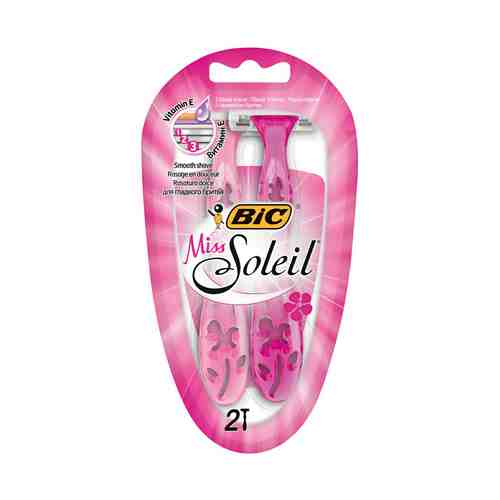 Станок для бритья Bic Miss Soleil 3 лезвия 2 шт