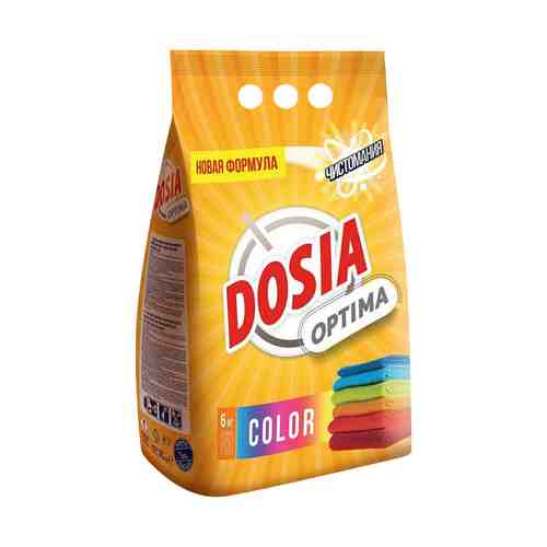 Стиральный порошок Dosia Optima Color для всех видов тканей 6 кг