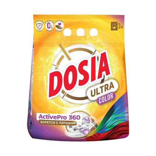 Стиральный порошок Dosia Ultra Color для цветного белья 3 кг