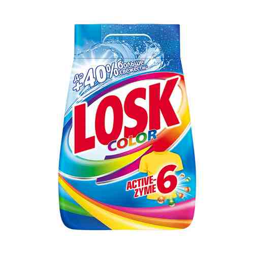 Стиральный порошок Losk Color автомат для цветного белья 2,7 кг