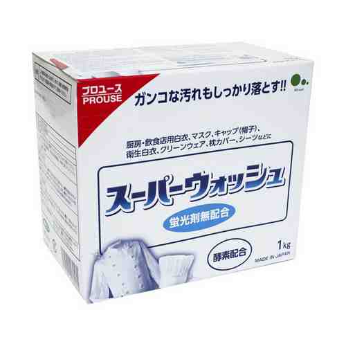 Стиральный порошок Mitsuei с ферментами для всех типов стирки для белого белья 1 кг