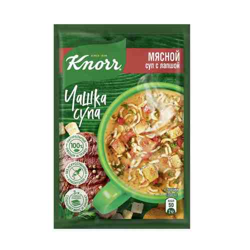 Суп Knorr Чашка супа Мясной с лапшой 14 г