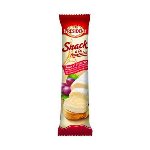 Сыр мягкий President Snack a la Francaise с белой плесенью 60% 170 г