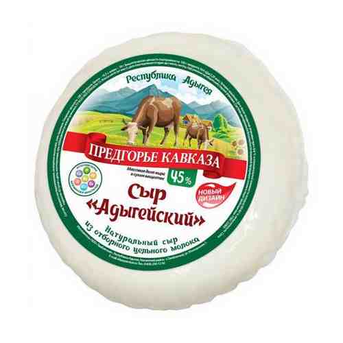 Сыр Предгорье Кавказа адыгейский 45% 300 г