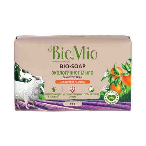 Туалетное мыло BioMio Экологичное апельсин-лаванда-мята гипоаллергенное 95 г