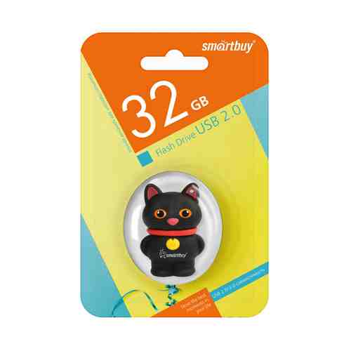 USB-флешка Smartbuy Черный котенок 32 Гб