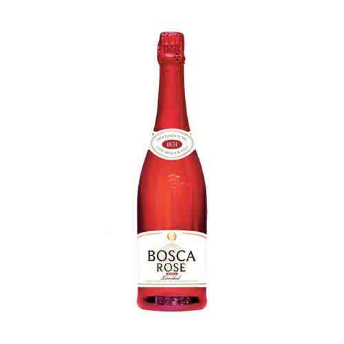 Винный напиток игристый Bosca Rose розовый полусладкий 7,5% 0,75 л Литва