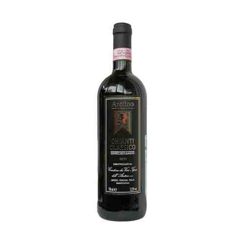 Вино Aretino Chianti красное сухое 12,5% 0,75 л