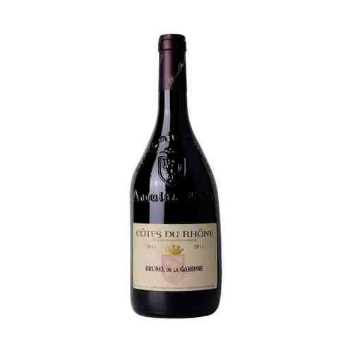Вино Brunel de la Gardine Cotes du Rhone красное сухое 14,5% 0,75 л