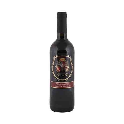 Вино Bruni Nero d'Avola красное сухое 13% 0,75 л