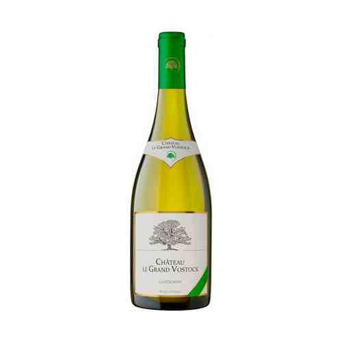 Вино Chateau le Grand Vostock Chardonnay белое сухое 13,5% 0,75 л Россия