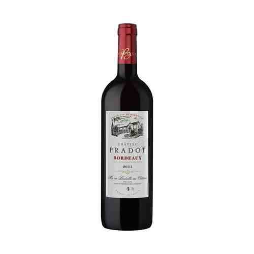Вино Chateau Pradot красное сухое 13% 0,75 л