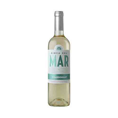 Вино Finca del Mar Chardonnay Utiel-Requena DO белое сухое 12,5% 0,75 л Испания