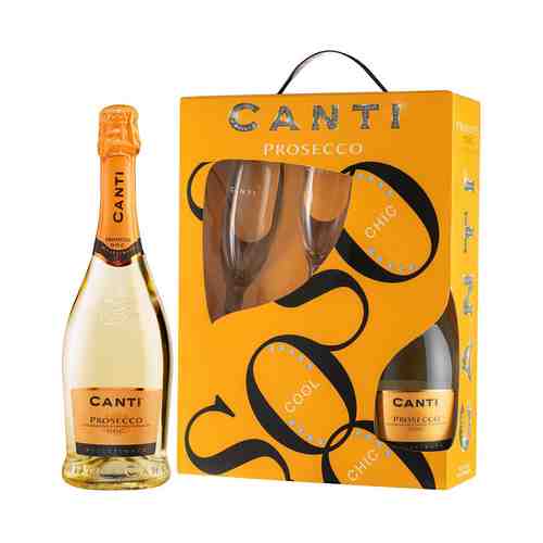 Вино игристое Canti Prosecco белое сухое 11,5% 0,75 л