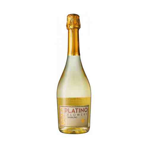 Вино игристое Platino Gold Moscato белое полусладкое 7% 0,75 л