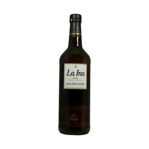 Вино La Ina Fino Sherry крепленое белое сладкое 15% 0,75 л