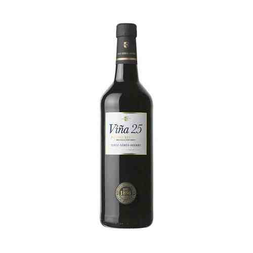 Вино La Ina Vina 25 Pedro Ximenez Sherry красное сладкое 17% 0,75 л