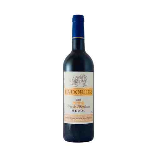 Вино Ladorier Medoc красное сухое 12,5% 0,75 л