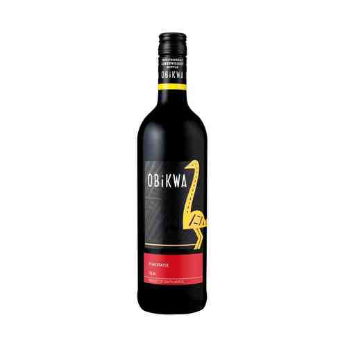 Вино Obikwa Pinotage красное сухое 13,5% 0,75 л