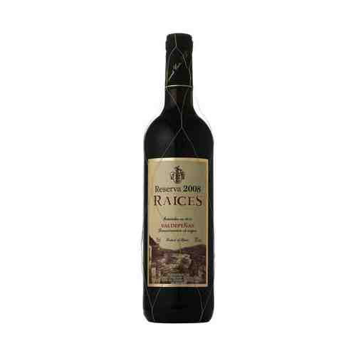 Вино Raices Gran Reserva красное сухое 12,5% 0,75 л