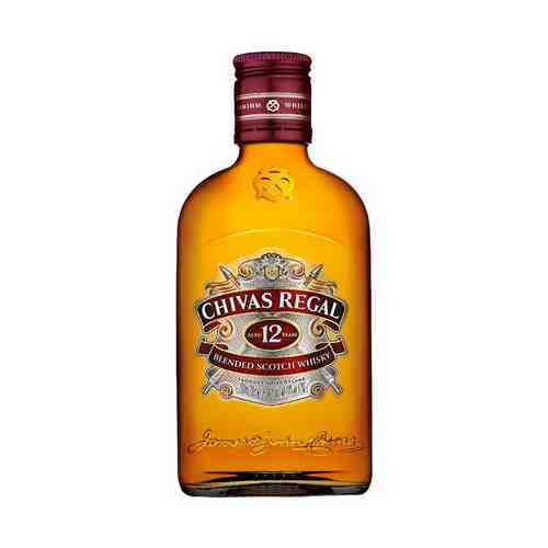 Виски Chivas Regal 12 лет купажированный 40% 0,2 л Шотландия