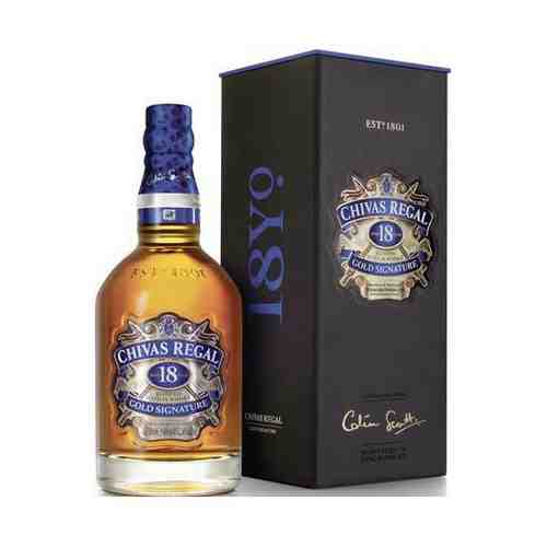 Виски Chivas Regal Golden Signature купажированный 40% 0,7 л Шотландия