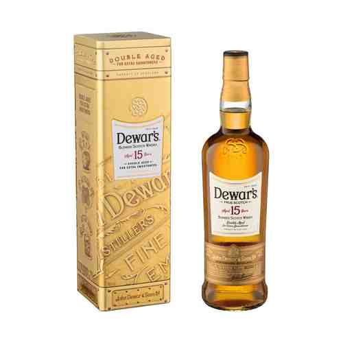 Виски Dewar's 15 Years Old купажированный 40% 0,7 л Шотландия
