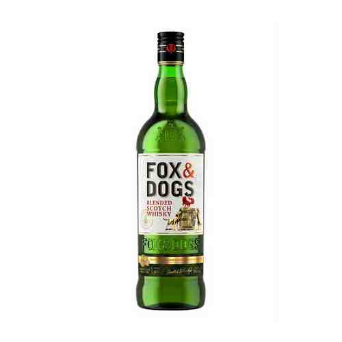 Виски Fox and Dogs купажированный 40% 0,7 л Россия
