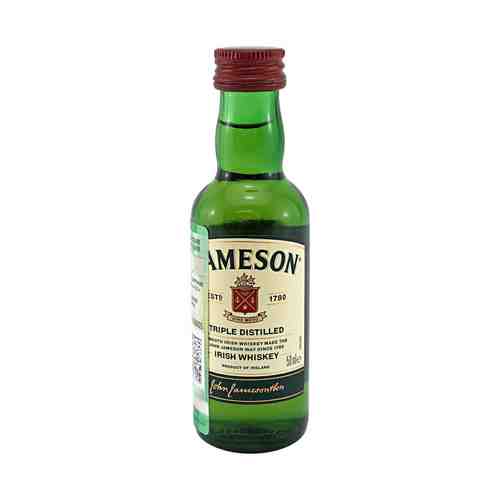 Виски Jameson Irish Whiskey купажированный 40% 0,05 л Ирландия