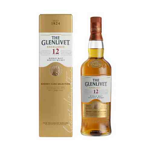 Виски The Glenlivet Excellence односолодовый 40% 0,7 л Шотландия