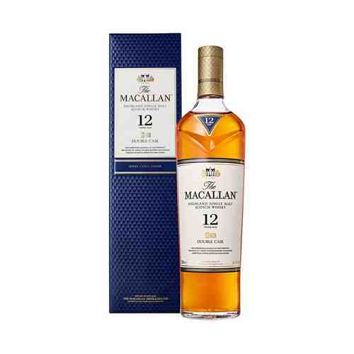 Виски The Macallan Double Cask 12 лет односолодовый 40% 0,7 л Шотландия