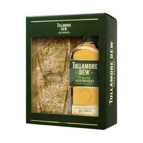 Виски Tullamore Dew купажированный 40% 0,7 л + 2 стакана Ирландия