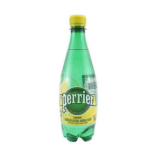 Вода минеральная Perrier Лимон среднегазированная 0,5 л