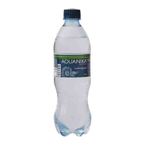 Вода питьевая Aquanika газированная 0,5 л