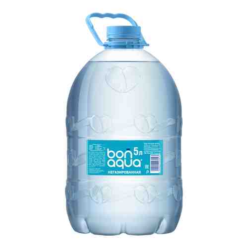 Вода питьевая BonAqua негазированная столовая 5 л